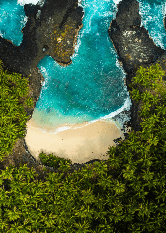 Praia Escondida - Ilheu das Rolas
