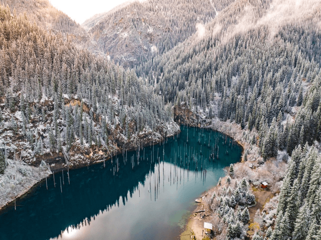 Kaindy Lake - Kazakhstan