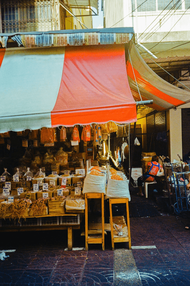 Market - Thaïlande (Photo Argentique)